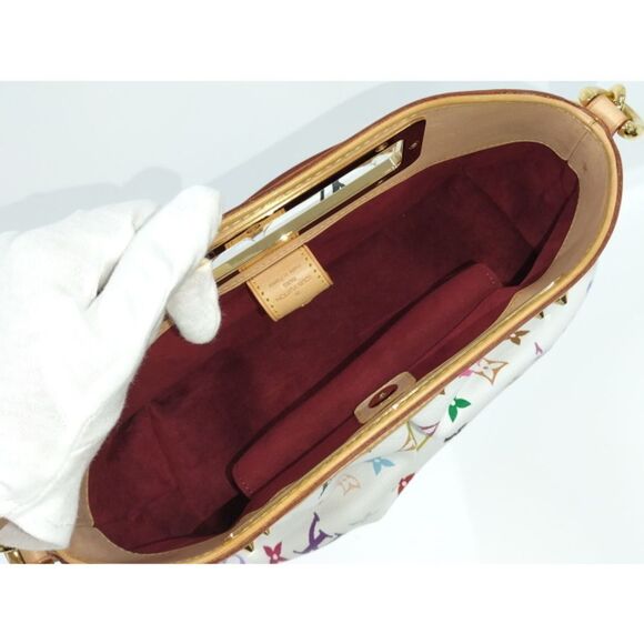 Louis Vuitton Judy MM Shoulder Bag Monogram Multicolor - Picture 8 of 9